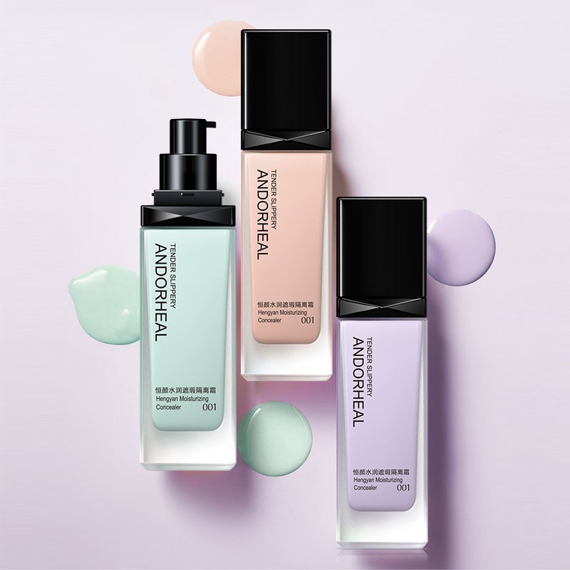 Landi Ruomu isolation cream, concealer, long-lasting makeup foundation, brightening skin color, oil control, moisturizing, base makeup wholesale