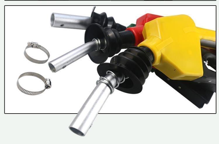 Electronic Fuel Dispenser with High-Precision Metering, Adjustable Fuel Gun for Diesel, Methanol, and Gasoline, Self-Sealing Refueling Metering Gun