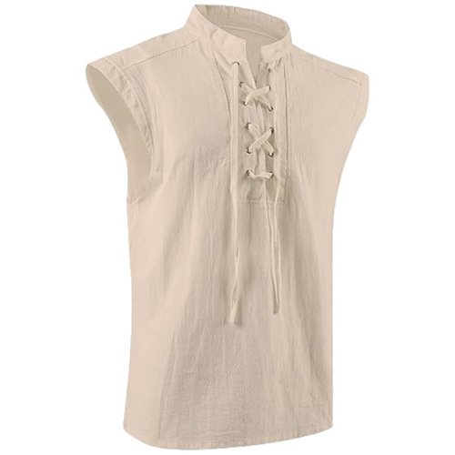 New 2025 Halloween COS Costume Casual Vests Medieval Clothing Retro Short Jacket Anime Merchandise