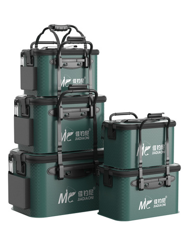 Jia Diao Ni live fish bucket wholesale fish protective bucket fishing box folding fishing box multi-functional thickened water bucket