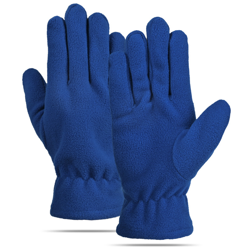 Deportes al aire libre guantes térmicos ciclismo hombres y mujeres dedo completo invierno bicicleta fútbol antideslizante a prueba de viento impermeable guantes de lana
