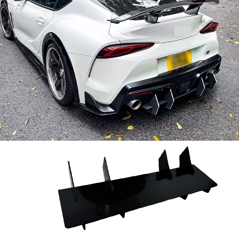 Suitable for Toyota Supra 2019-2025 Mk5 Rear Lip Rear Blade Abs Plastic Spoiler