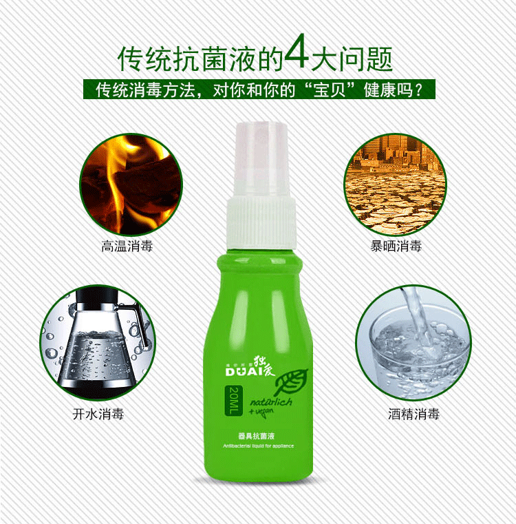 Toy Utensil Disinfectant Liquid 30ml Hygienic Cleaner for Adult Toys — detail image 4