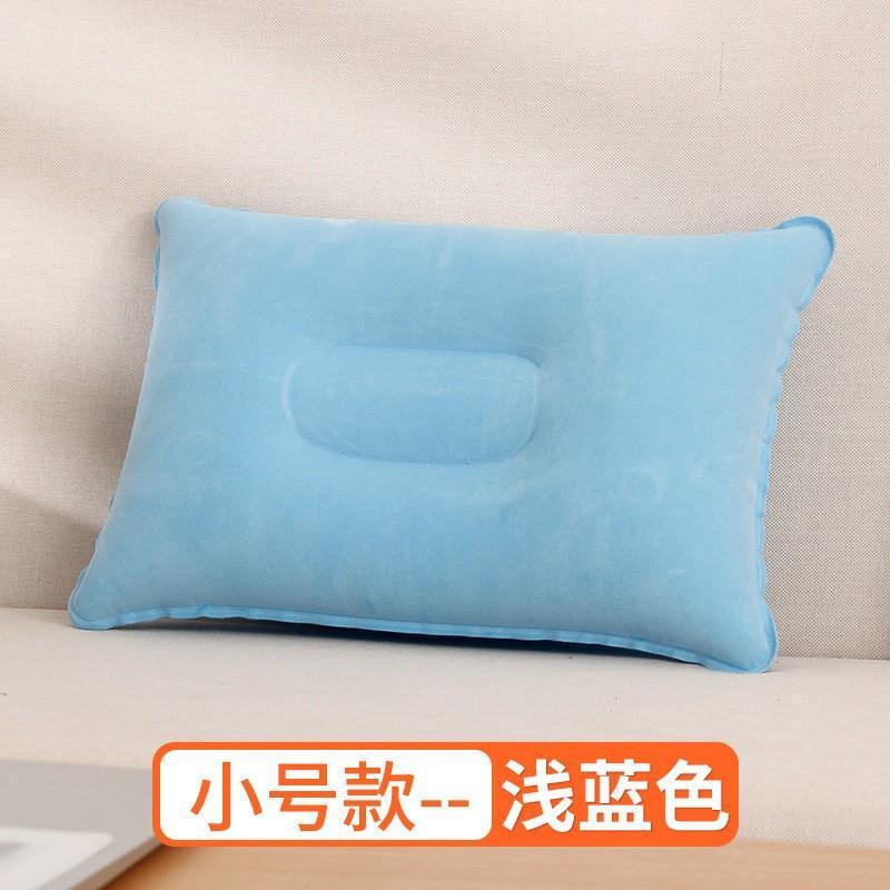按压充气u型枕睡觉颈枕旅行坐车飞机神器护颈枕便携折叠充气枕头|undefined