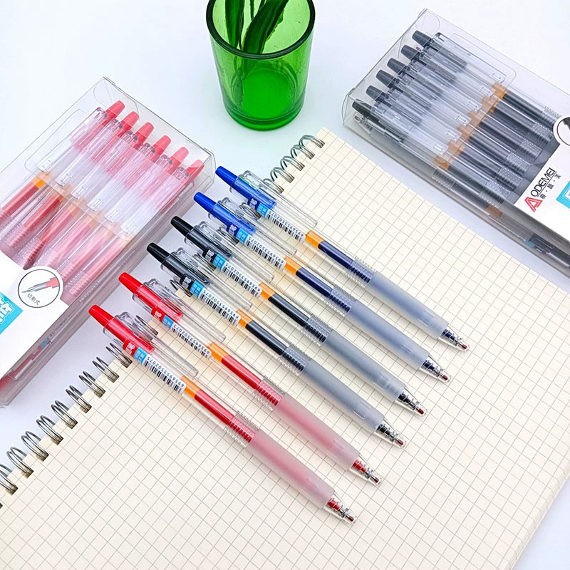 奥德美 Capacious high quality rollerball pen, plastic black coloured pencils