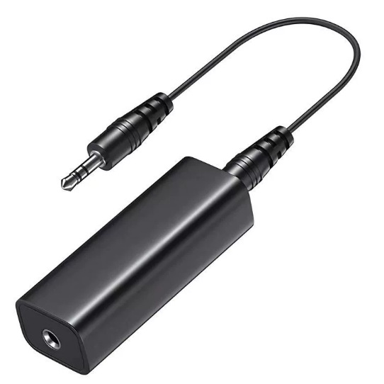 AUX aislador de audio anti-interferencia reductor de ruido Filtro de eliminación de ruido 3,5 a 3,5 filtro de ruido