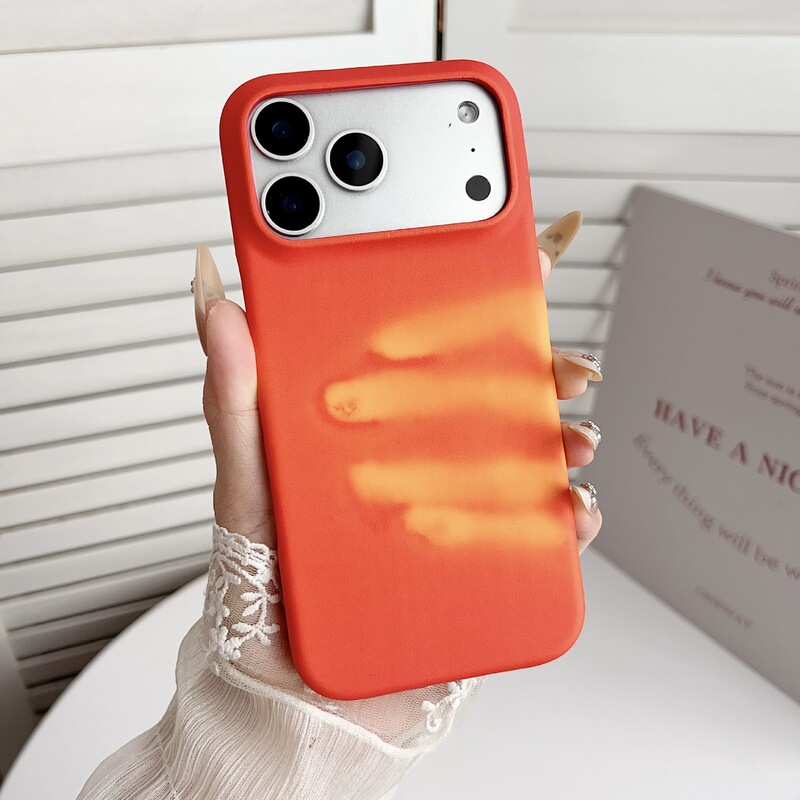 Suitable for Apple iPhone 17 Pro Max Phone Case 11/12/13 Pm Color-Changing Heat-Sensitive Protective Cover 15 Hard Case 16 Suitable for Apple iPhone 17 Pro Max Phone Case 11/12/13 Pm Color-Changing Heat-Sensitive Protective Cover 15 Hard Case 16