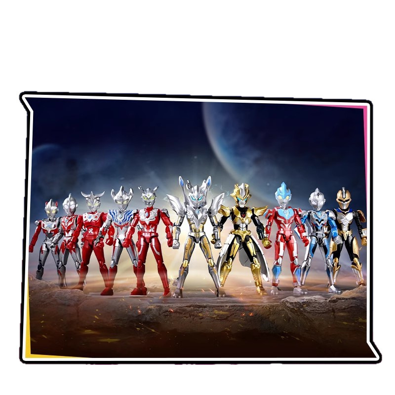 ワンダフルビルディングブロック ウルトラマンインフィニットエディション ゼロ2弾 ブラインドボックス啓発 新製品指定モデル セロ人形|undefined