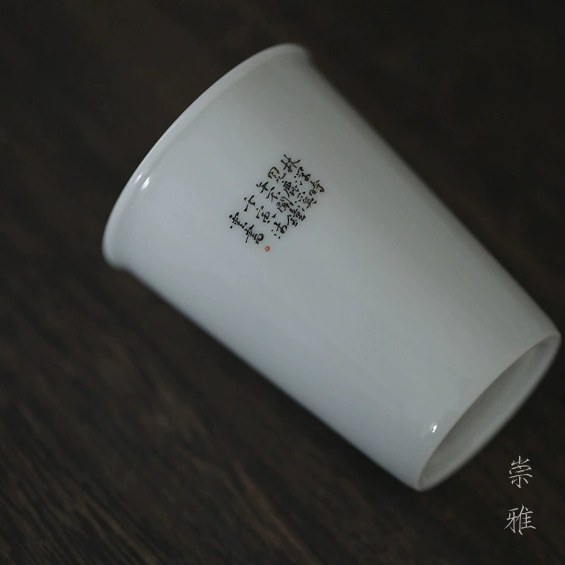 沐云言物 Pastel Lin Shen Jian Deer Wen Xiang чашка Цзиндэчжэнь, фарфоровая расписная чайная чашка в китайском ретро-стиле