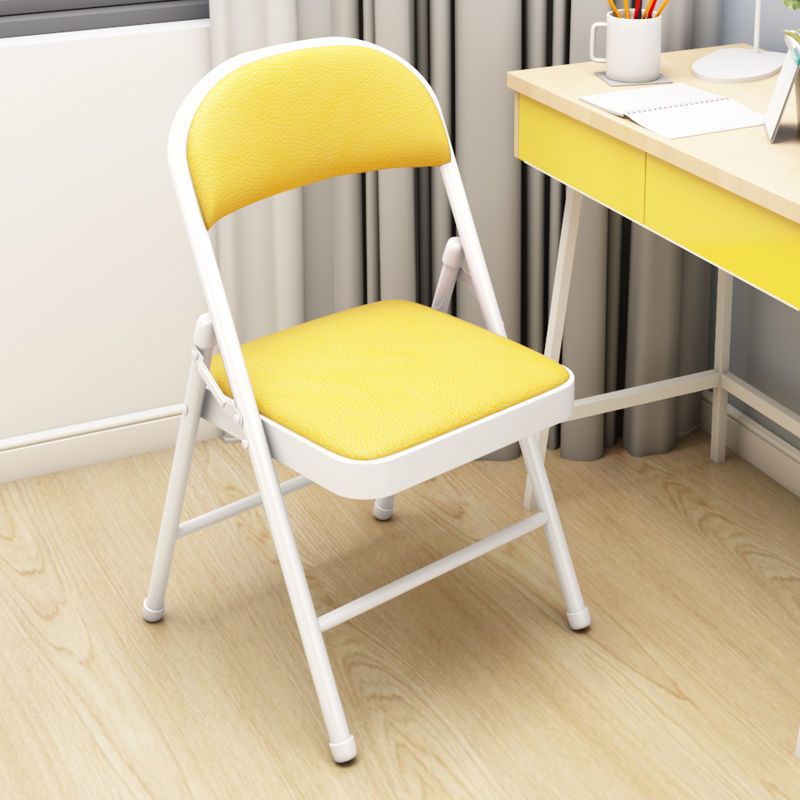 두꺼운 강판 - 흰색과 노란색