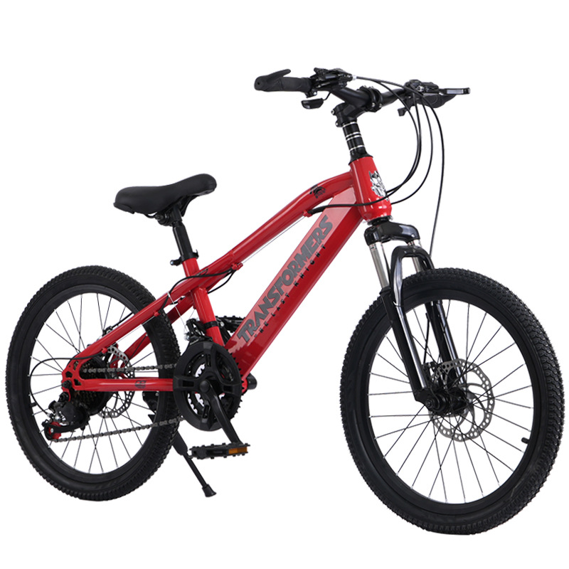 Bicicleta de montaña 22 pulgadas bicicleta de velocidad de cambio para jóvenes hombres y mujeres motocicleta de amortiguación de velocidad