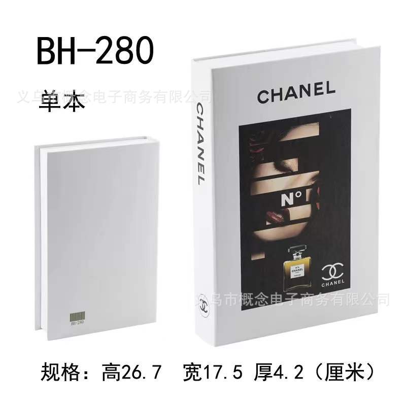 Nordic moderno libro falso plegable Inglés simulación libro accesorios de decoración libro Hotel hogar suave decoración libro