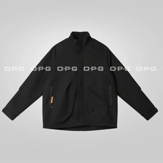 Spring and Autumn Men's Jackets 2025 New Stand Collar Trendy Brand Workwear Casual Tops High Quality Jackets Men's Fashion