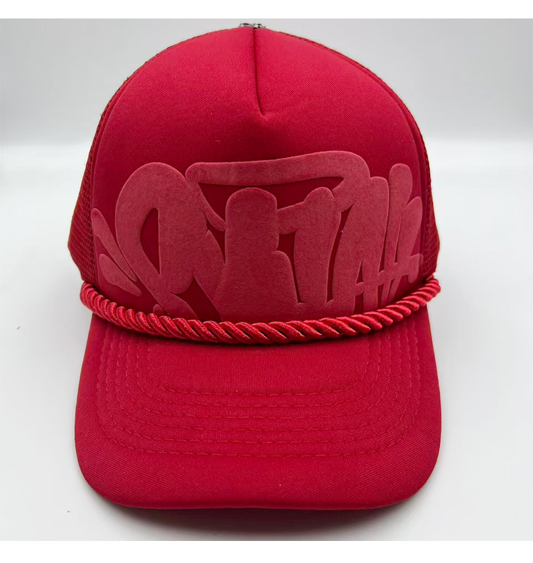 Syna Logo Trucker Cap Red