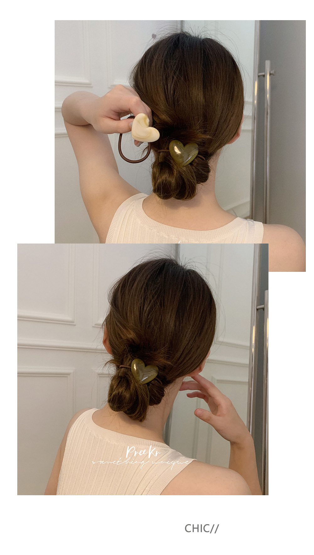 Coreano inchiostro marmo amore acido acetico minimalista vento freddo corda per capelli corda per capelli 2021 autunno e inverno Nuovo elastico_voghion.com