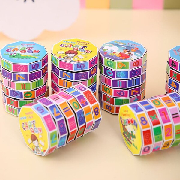 plastic Rubik's cube