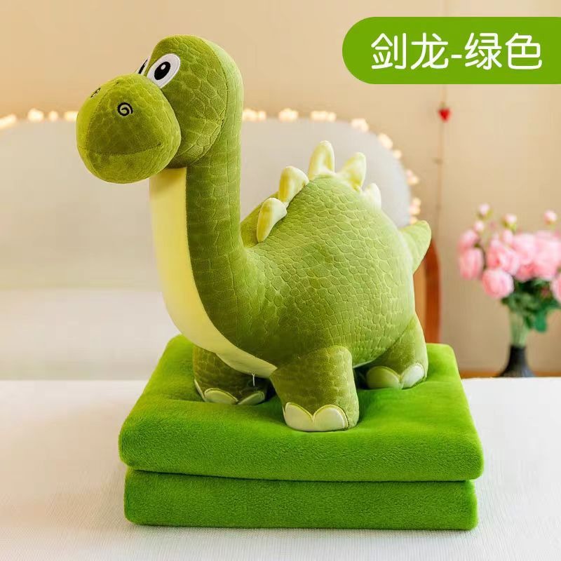 Stegosaurio verde
