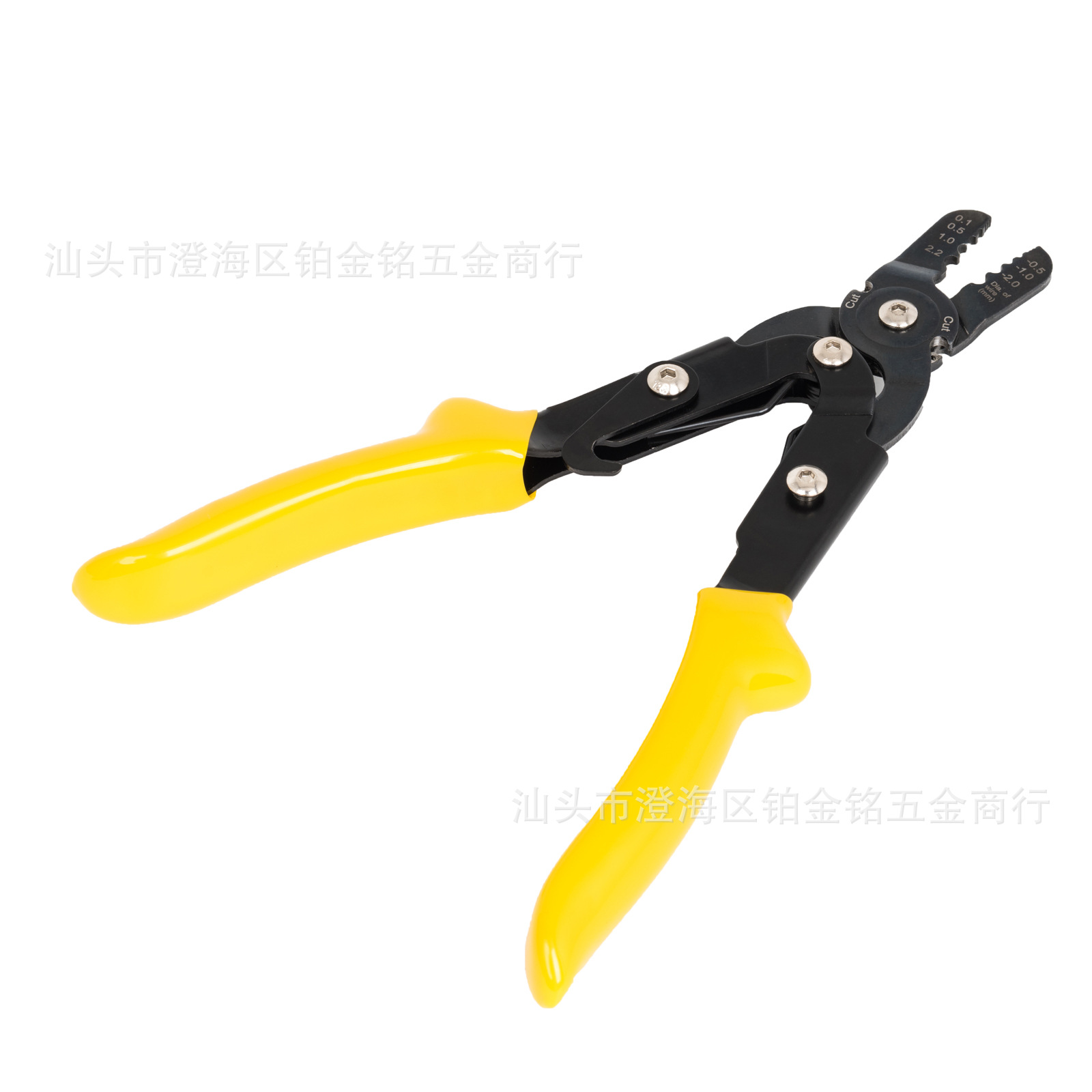 压接钳钢丝绳铝套钳 垂钓接线工具 8字铝套压接工具钳 椭圆铝套