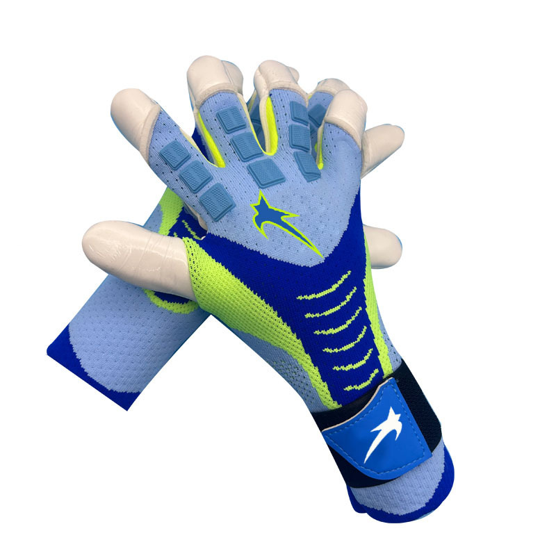 Guantes de Portero de Fútbol Infantil URG 2.0 de Látex con Muñequera para Entrenamiento