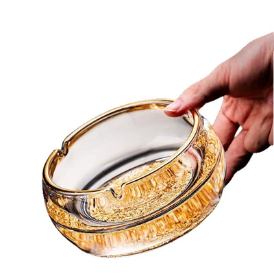 Car ashtray — Accessible Luxury Gold Foil Ashtray