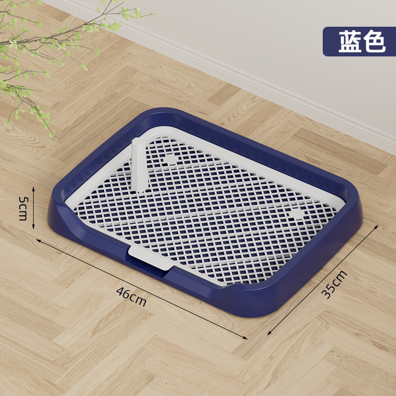 Inodoro de perros supergrande anti-derrames con columna vertical desmontable lavable lavabo de excremento de planta de lavabo de excremento de excremento