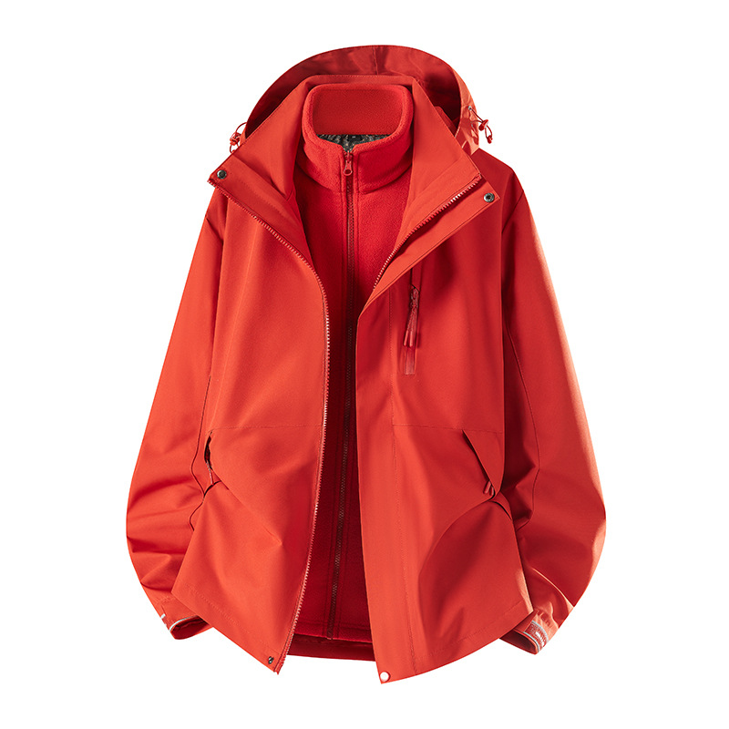 2026 chaqueta de asalto al aire libre 3 - en - 1 hombre y mujer chaqueta deportiva de capa suave chaqueta de montaña chaqueta impermeable
