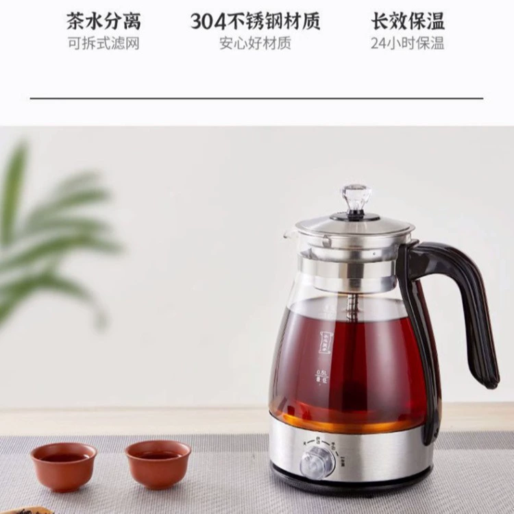 Multifunctional red (black) tea, glass electric teapot, fully automatic