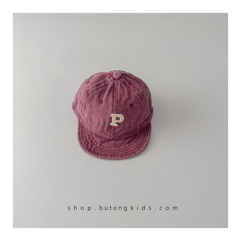 p 소프트 피크 캡 퍼플(어린이)