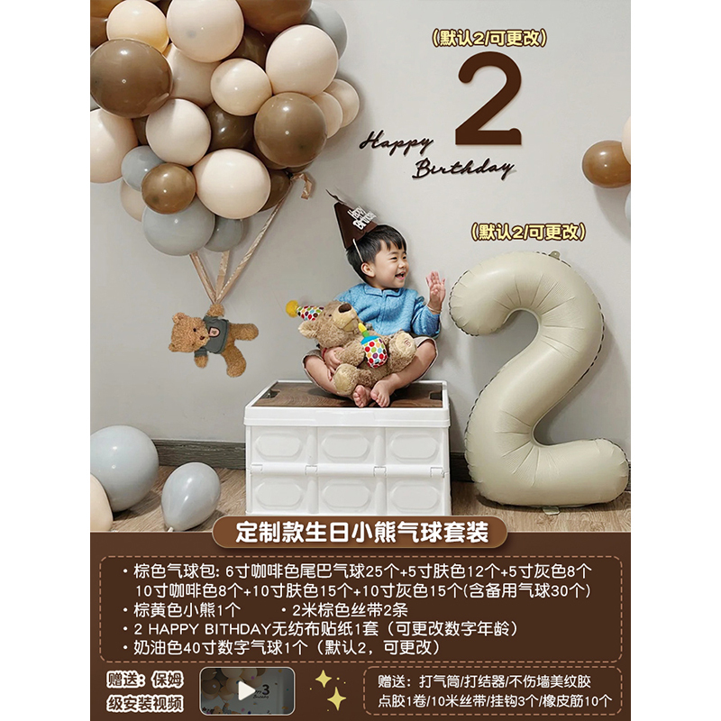百天布置装饰满月气球拍照道具宝宝婴儿仪式感用品背景墙场景家里|undefined