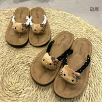 Милые шлепанцы, универсальная дышащая шлепанка, летний пляжные тапочки