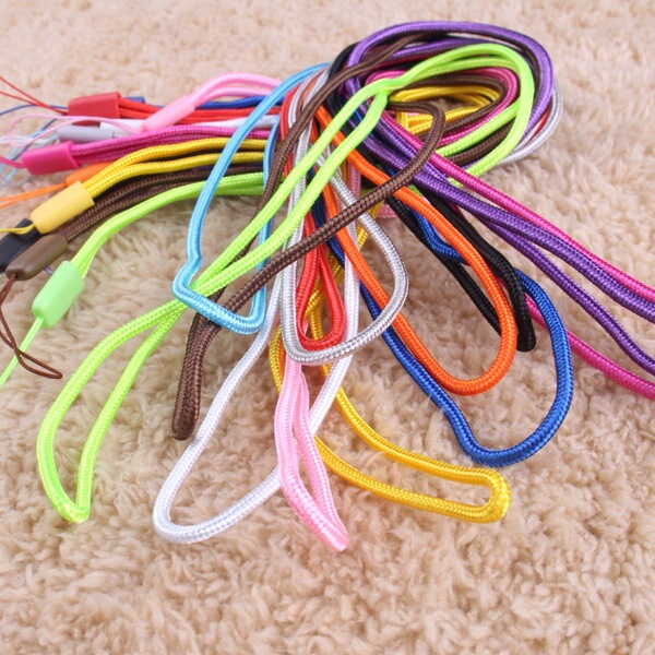 round nylon woven long strap