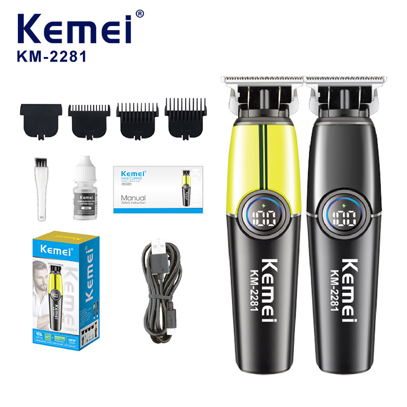 Corte de pelo KME transfronterizo KM - 2281 cabeza de aceite tallado tijeras de corte de pelo eléctricas tijeras de corte de pelo eléctricas tijeras de corte de pelo eléctricas tijeras de corte de pelo eléctricas