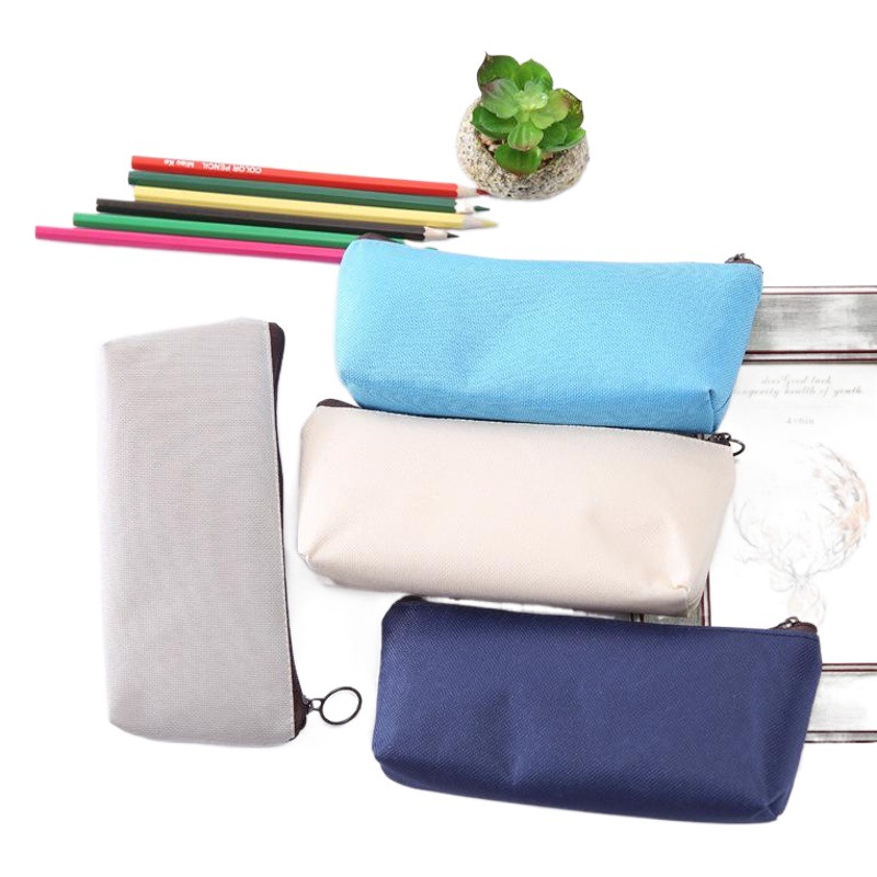 Estilo coreano nuevo estudiante papelería secundaria animal invertida caja de lápiz trapezoidal dibujos animados lindo simple caja de lápiz animal