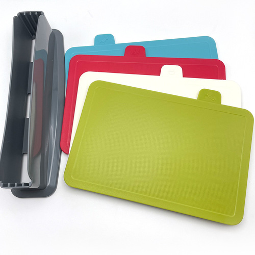 Household baby food supplement classification multi-purpose cutting board four-piece set PP plastic cutting board set PP good chopping board