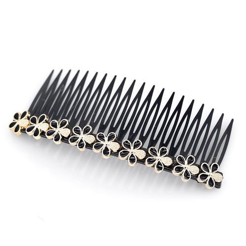 Broken hair artifact, seamless upside-down comb, bangs hair comb, hairpin, back of head, headdress, flower hair accessories, wholesale jewelry