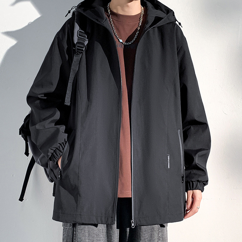American Style Functional Hiking Sportswear Spring And Autumn Men's 2025 New Workwear Jacket Climbing Clothing Coat_voghion.com