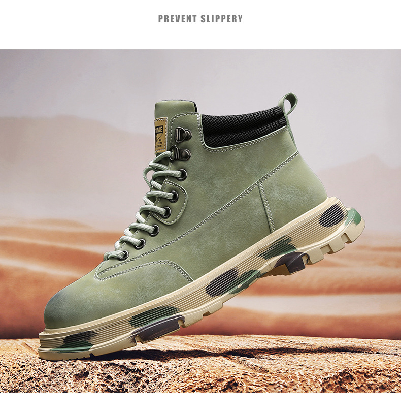 Martin syksyn korkeavartiset miesten ulkoiluun ja vuorikiipeilyyn tarkoitetut urheilukengät, liukumattomat, vedenpitävät aavikkomailaset_voghion.com