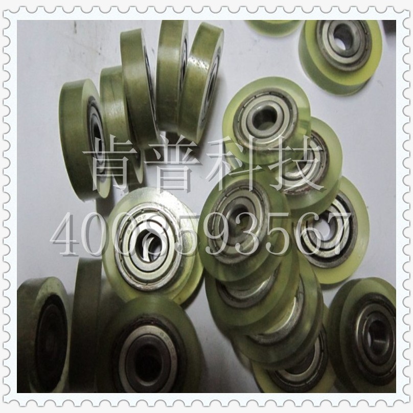 CPU弹性体包胶轮 vulkocell机械导轮 PU设备辅助轮