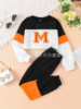 Autumn sports suit for leisure, trousers, Aliexpress, children's clothing, European style, suitable for teen