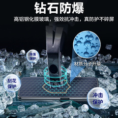 適用黑鯊5鋼化膜黑鯊4s磨砂5RS防窺黑鯊3pro手機膜黑鯊2防爆保護