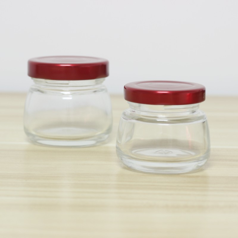 大口燕窝分装瓶鲜炖可蒸煮耐高温玻璃杯食品级便携空瓶花胶蜂蜜瓶