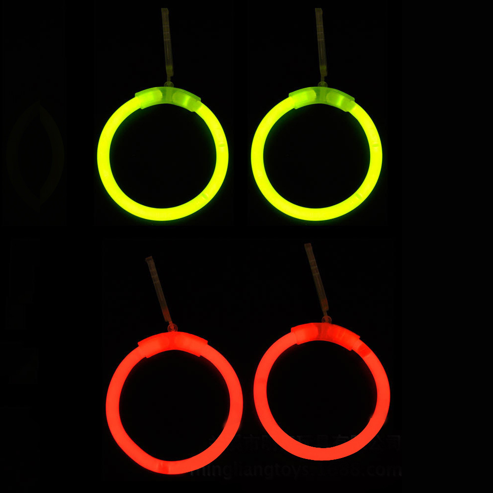 Accesorios de varilla fluorescente varilla luminosa modelado varilla flash plástico con conector gafas de cabello conector de linterna brillante
