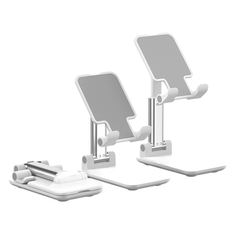 Soporte del teléfono móvil de escritorio perezoso transmisión en vivo Tablet PC mesita de noche soporte de Elevación plegable multifuncional soporte universal marco
