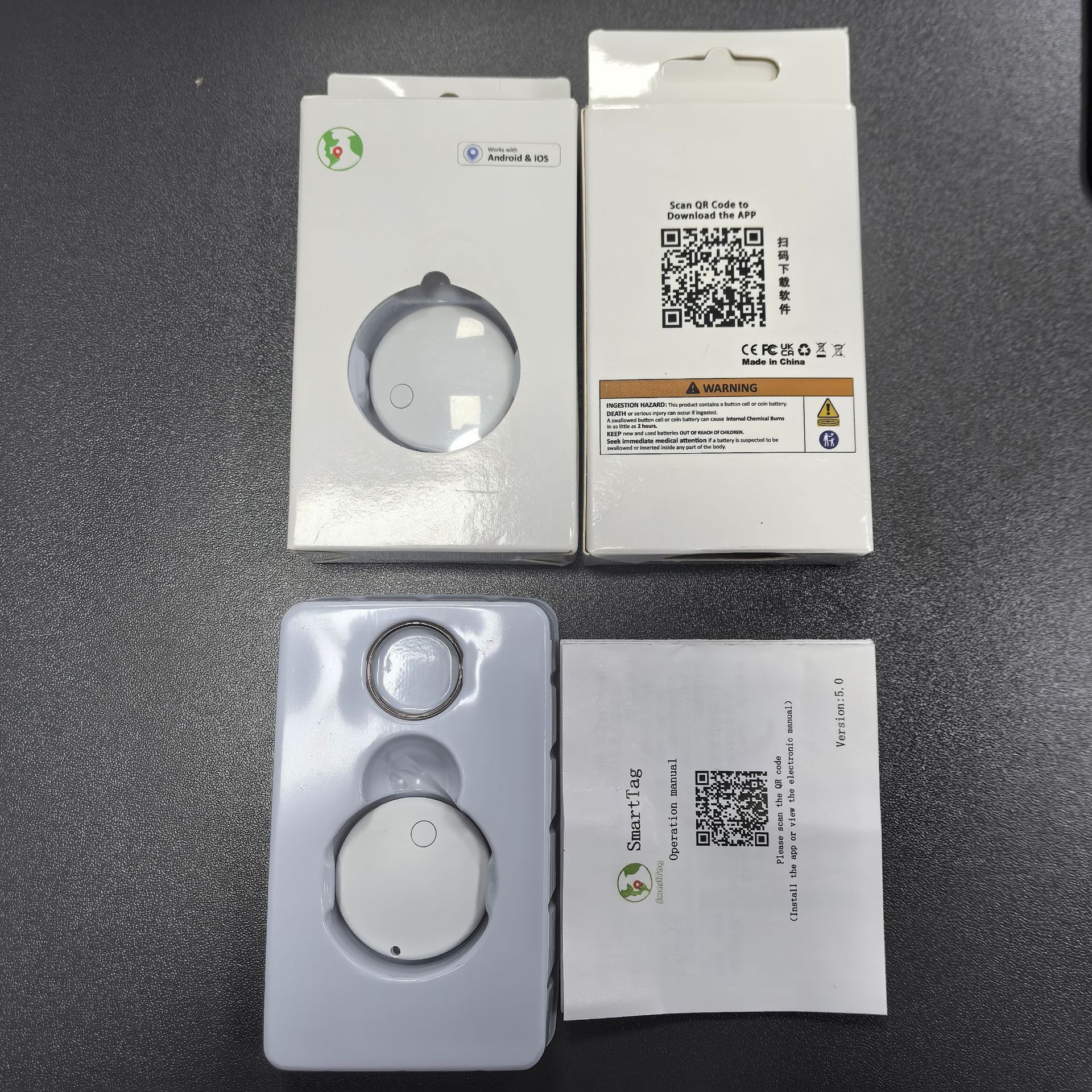 Global AirTag Localizador a prueba de pérdida de Apple IOS Find My Smart Bluetooth Locator Tracker