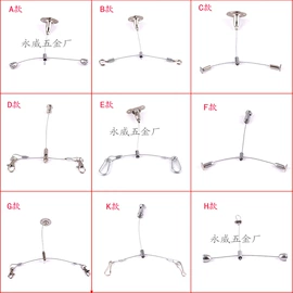 其他灯具配件;其他金属丝;金属丝