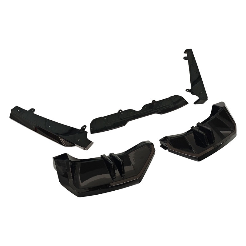 Suitable for BMW 5 Series G60 rear lip MP model rear diffuser rear bumper spoiler, overseas short-wheelbase version 24-26 models