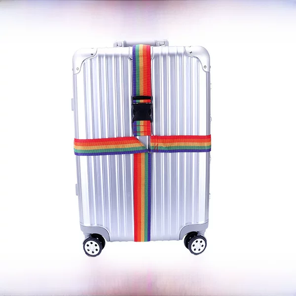 Cross-Border Amazon Luggage Straps, Travel Suitcase Cross Straps, Packing Straps Without Password Lock, Fastening Straps