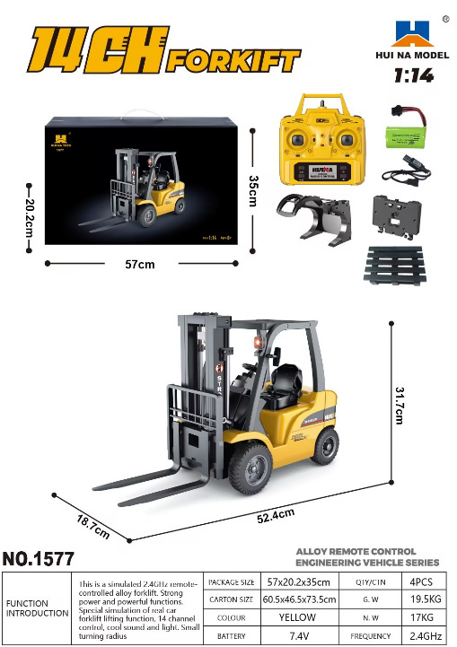 Suministro 1: 14 modelo de vehículo de ingeniería de aleación de control remoto simulación de excavadora camión de descarga mezclador juguetes para niños