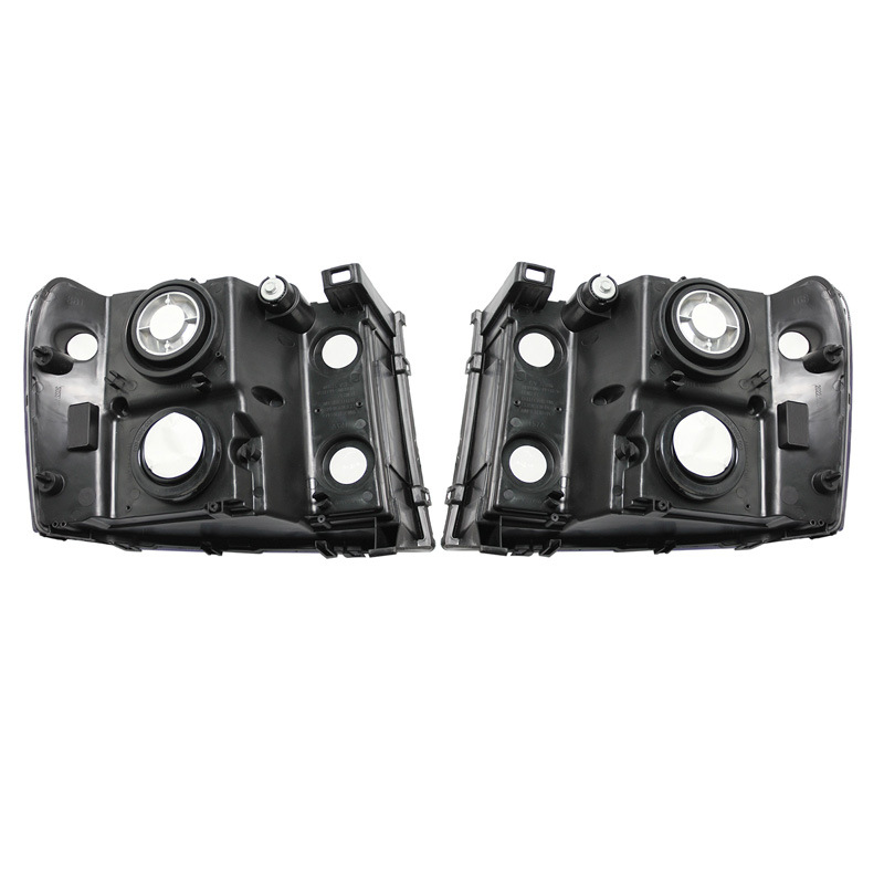Aplicable a GMC07 - 13 Sierra faro medio ensamblaje halógeno original modelo negro con reflector transparente