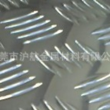 国标5052花纹铝板 车用防滑铝合金板 五条筋铝合金板